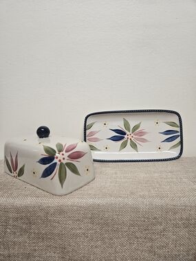 Temptations Ceramic Butter Dish From The Old World Collection
